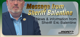 Message from the Sheriff