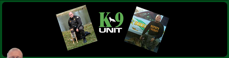 Sheriff's Dept K-9 dogs