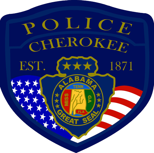 Cherokee Police Badge.