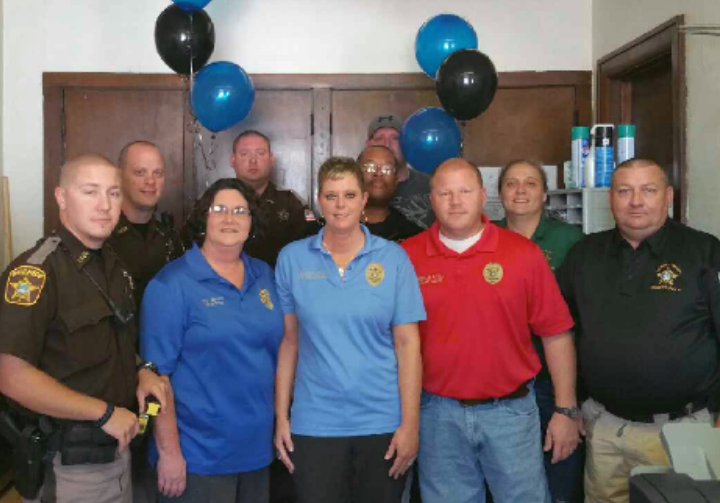 Colbert County Jail Staff, deputies and Colbert County Commission employees